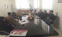 نشست مشترک رئیس بیمارستان نقوی با رئیس سازمان بیمه سلامت شمال اصفهان